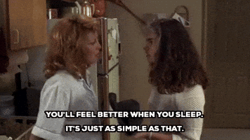 you feel better when you sleep ronee blakley GIF