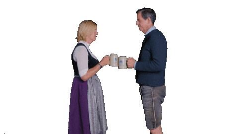 Bier Drinking Sticker by Burgis