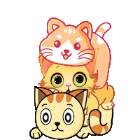 Happy International Cat Day Sticker by JPedicini