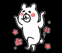 scolar_netshop happy fun bear くま GIF