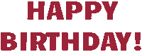 Happy Birthday Sticker by GCSMALTA