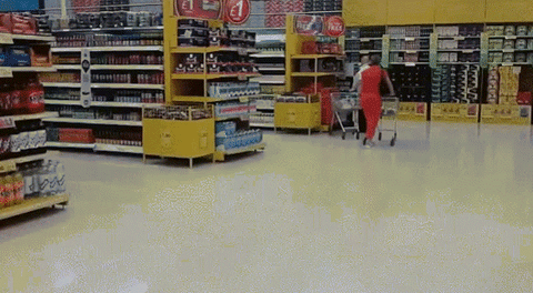 shopping father GIF