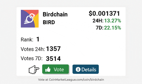 CoinMarketLeague giphyupload crypto bird bitcoin GIF