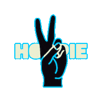 Hoppieguacu drink beer cheers peace Sticker