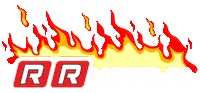 Fire Sticker by RRmoto