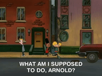 hey arnold nicksplat GIF