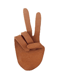Hands Middle Finger Sticker by Wheelhouse Studio