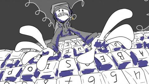 Coding Locked In GIF by CC0 Studios