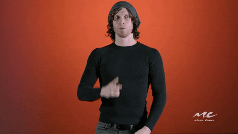 be quiet nothing more GIF by Music Choice