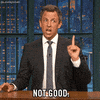 disapprove seth meyers GIF by Late Night with Seth Meyers