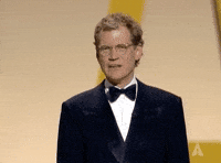 Shake It Off David Letterman GIF by The Academy Awards