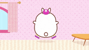 fun friends GIF by Molang.Official