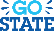 isumarketing isu sycamores indiana state go state Sticker