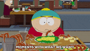 eric cartman eating GIF by South Park 
