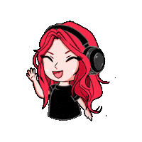 Girl Smiling Sticker