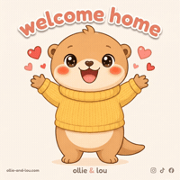 Welcome Home Love GIF by Ollie & Lou