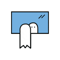 Art Floating Sticker by Holden Mesk