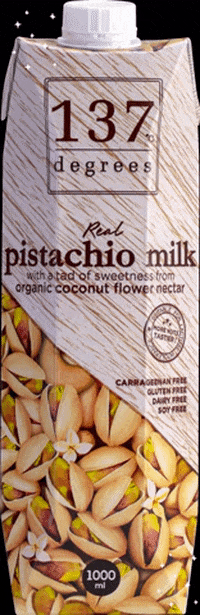 Sanglafoods giphygifmaker giphyattribution pistachio milk 137degrees GIF