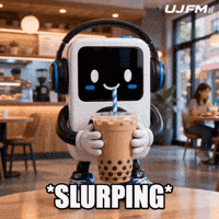 Happy Bubble Tea GIF by UJFM
