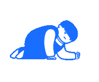 Sad Miss You Sticker by il Geru GIFs