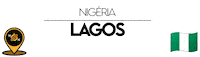 Nn Lagos Sticker by NoirNomads