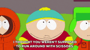 wondering eric cartman GIF by South Park 
