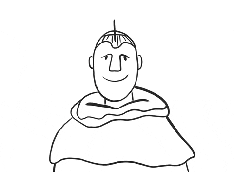 Artlikbez giphyupload catholic dominican monk GIF