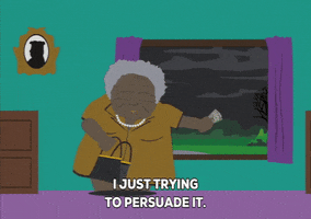 nervous purse GIF by South Park 