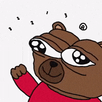 Bobo The Bear GIF by Bear Market Memes