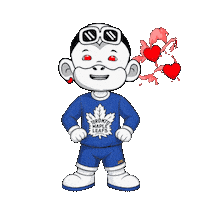 Toronto Maple Leafs Sticker by Zhot Shop
