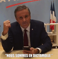 dupont-aignan citation GIF by franceinfo