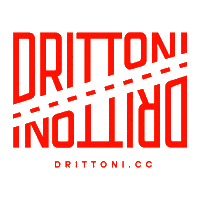 drittonicc cycling sign banner drittoni Sticker