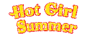 Hot Girl Summer Sticker by GIPHY Text