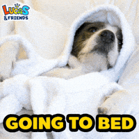 Tired Good Night GIF by Lucas and Friends by RV AppStudios