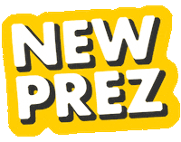 New President Sticker by DePauw University