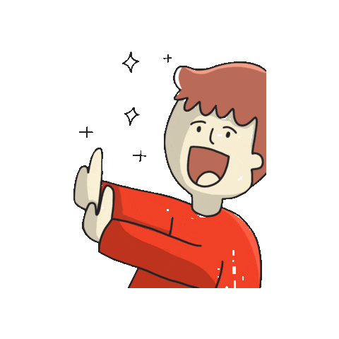 a-chieve giphygifmaker like man boy Sticker