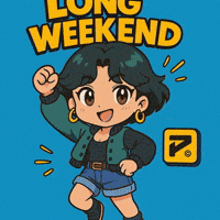 Long Weekend Hana GIF by Persona