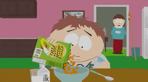Cheese Puffs Eating GIF by South Park