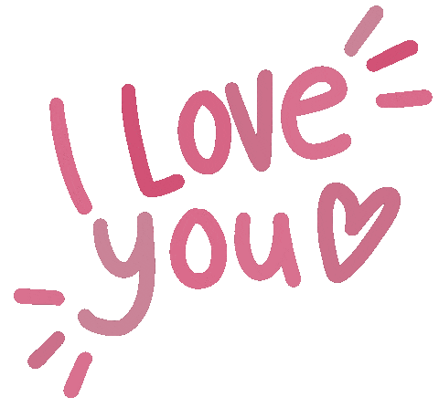 PaperBoe giphyupload pink i love you iloveyou Sticker