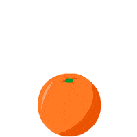 OrangeCube surprise orange question question mark Sticker