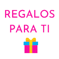 Pink Gift Sticker by Madre Soltera Emprendiendo