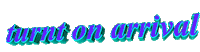 on arrival turn Sticker by AnimatedText