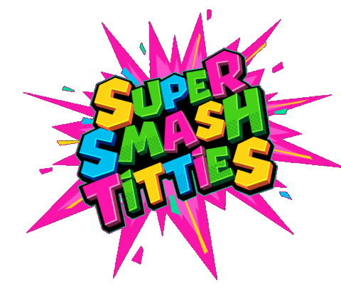 Supersmashtitties sst burly nerdlesque supersmashtitties Sticker