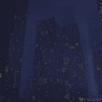 pislices loop retro 3d trippy GIF