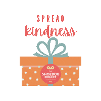 Spread Kindness Sticker by The Shoebox Project for Women