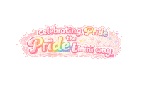 Pink Rainbow Sticker