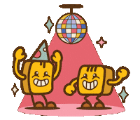 Party Butter Sticker by Black Math