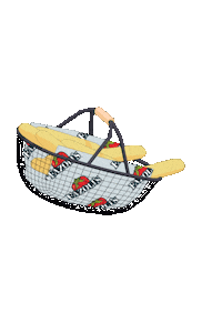 Bread Sticks Basket Sticker by Fazoli's