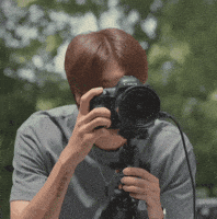 Photographer Peach GIF