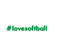 Lovesoftball Sticker by Softball Europe